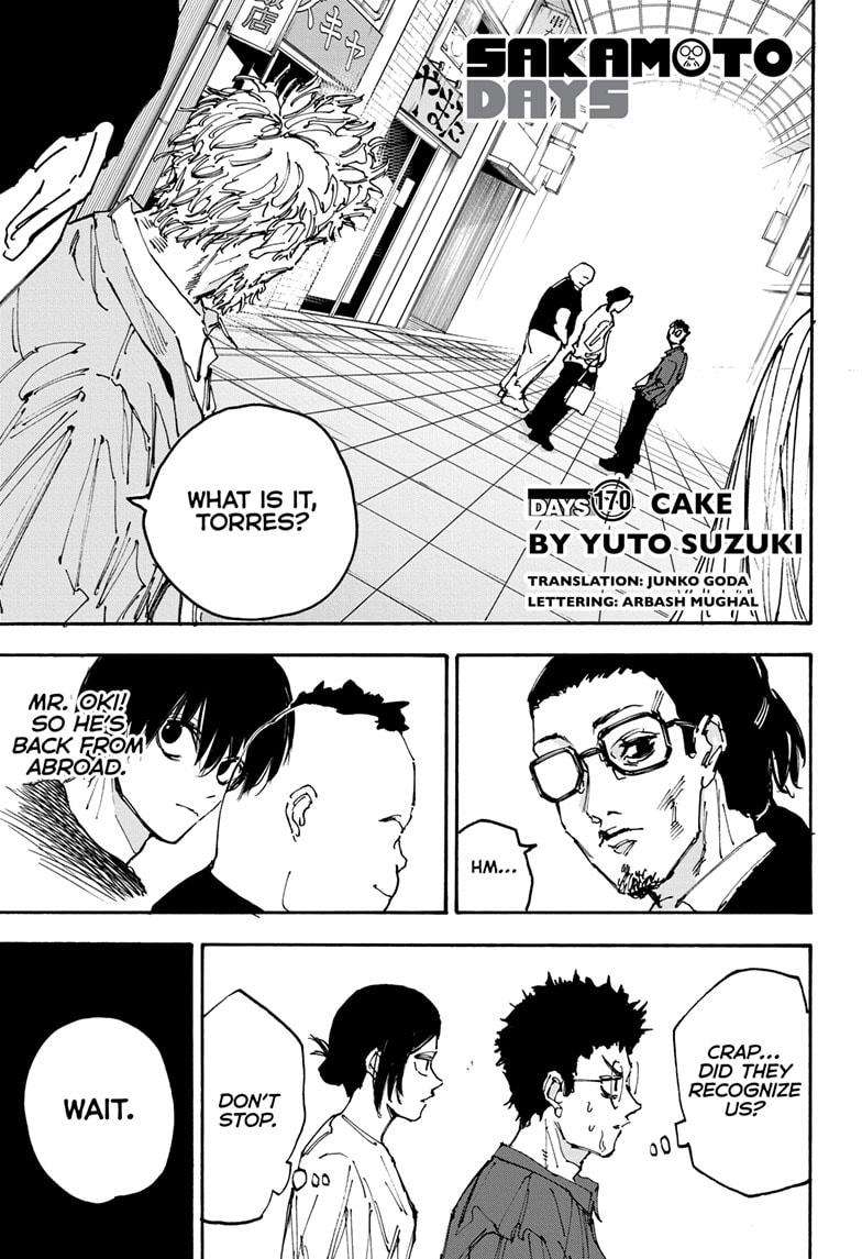 SAKAMOTO DAYS Chapter 170 image 01